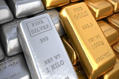 5 دنوں میں چاندی 11521 روپئے اورسونا 3975 روپئے سستا