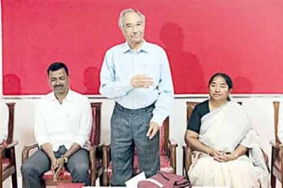 منریگا اسکیم سے مہاتما گاندھی کا نام حذف کرنے پر سی پی آئی کا احتجاج