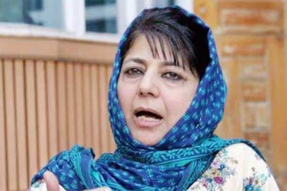 پی ڈی پی قائدین کو گھروں میں نظربند کرنے محبوبہ مفتی کا الزام