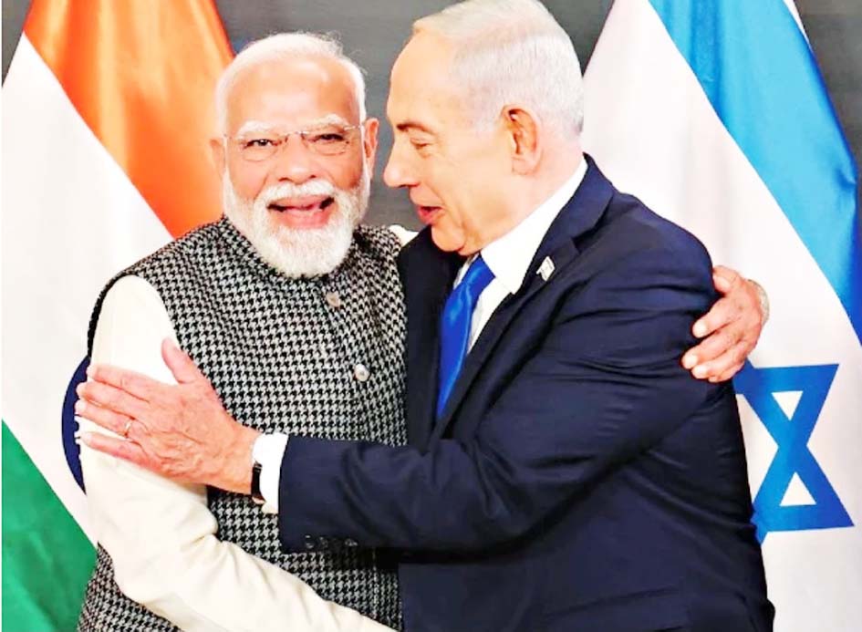 ہندوستان اور اسرائیل کے رہنماؤں کا دوستانہ ملاقات، دو طرفہ تعلقات اور تعاون پر تبادلہ خیال.