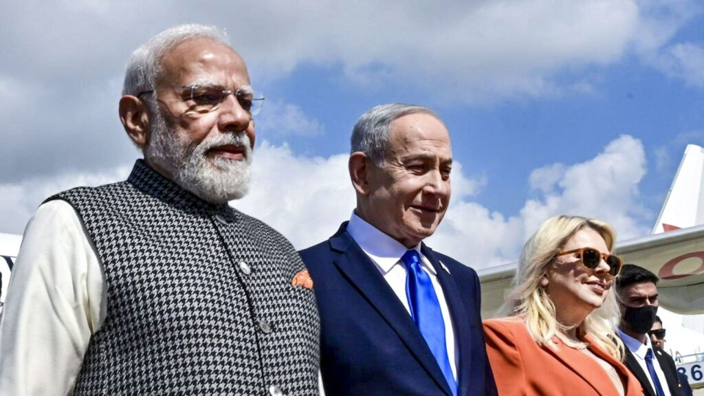 ہندوستانی اور اسرائیلی رہنماؤں کی ملاقات، دو طرفہ تعلقات اور علاقائی سلامتی پر تبادلہ خیال.
