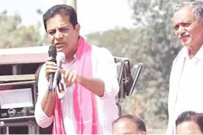 کانگریس کا کھیل ختم ، 2سال بعد دوکان بند ہوجائے گی:کے ٹی آر