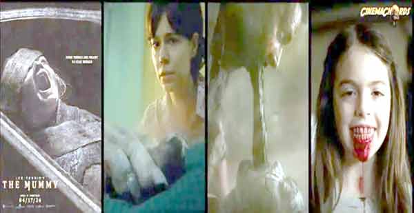 مومی ممی کی فلم کا منظر، ایک لڑکی اور ایک مرد، ہنسی اور تفریح کے لمحات.