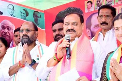 شہر علاقوں کی ترقی صرف کانگریس حکومت سے ممکن : مہیش کمار گوڑ