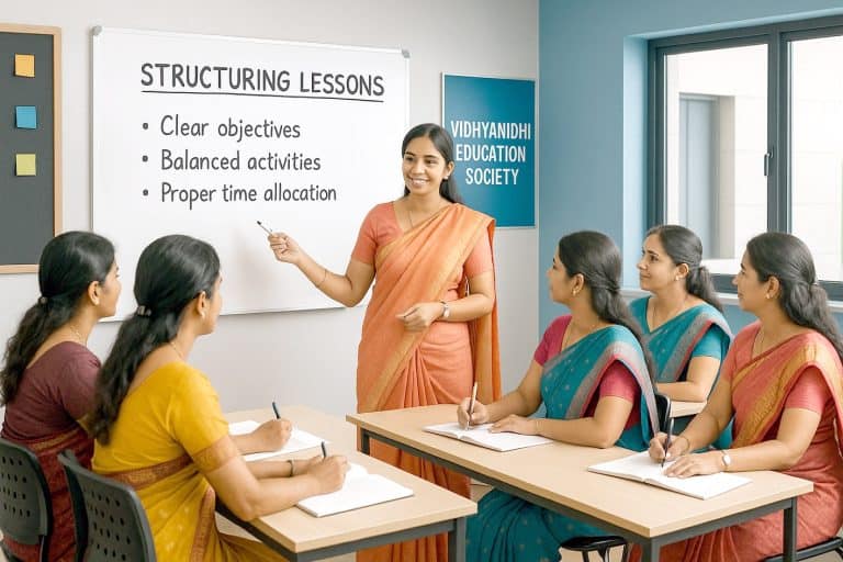 تعلیمی نشست میں خواتین اساتذہ اور طلبہ کے ساتھ تعلیمی مشورہ اور تربیت فراہم کی جا رہی ہے۔.