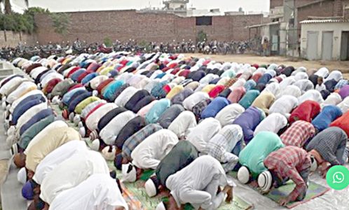 مسجد میں نماز کی ادائیگی پر مداخلت نہ کی جائے:عدالت