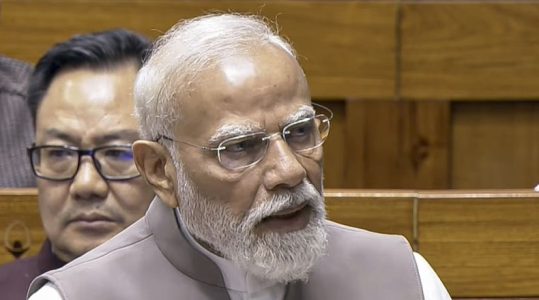 مغربی ایشیاء کی جنگ کے دوران وزیراعظم مودی کی ملک کی عوام کے ساتھ کھڑے ہونے کی اپیل