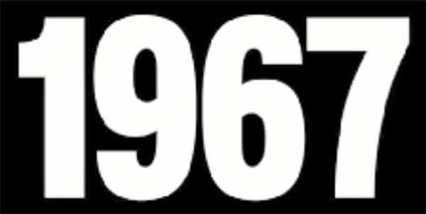 1967 کی تاریخ، اہم سیاسی اور سماجی واقعات کی تصویر.