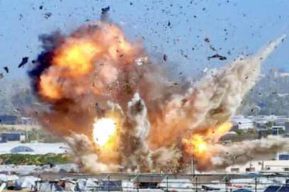 غزہ پر اسرائیلی بمباری، بچوں اور حاملہ خاتون سمیت 13 فلسطینی شہید