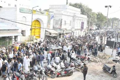 ایران سپریم لیڈر آیت اللہ خامنہ ای کی شہادت کیخلاف حیدرآباد میں زبردست ریالی