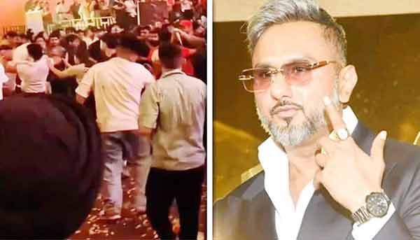 ہجوم میں لوگ جمع، ایک شخص کو خاص انداز میں دیکھ رہا ہے.