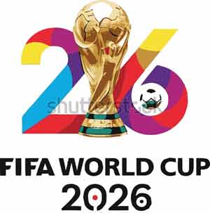 2026 ففا ورلڈ کپ کا سرکاری لوگو، عالمی فٹبال مقابلہ.