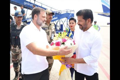 راہول گاندھی کانگریس کے تربیتی پروگرام کے لیے تلنگانہ پہنچ گئے۔