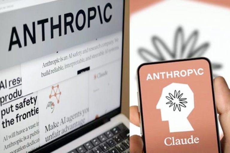 مصنوعی ذہانت اور خودمختاری پر تصویری، کمپیوٹر اور موبائل اسکرین کے ساتھ.