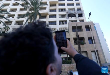 بیروت کے ہوٹل پر اسرائیلی فضائی حملہ، چار افراد شہید