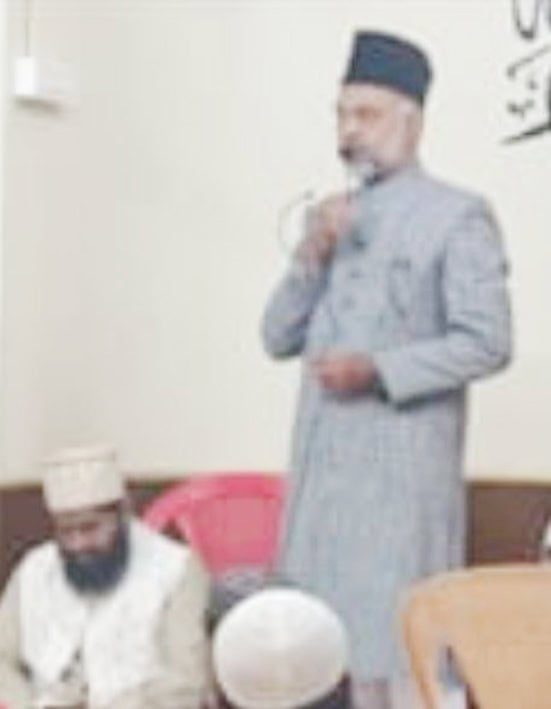 مذہبی رہنما کی تقریر، اسلام اور مذہبی اجتماع کی تصویر، مذہبی رہنماؤں کی اہم تقریر.