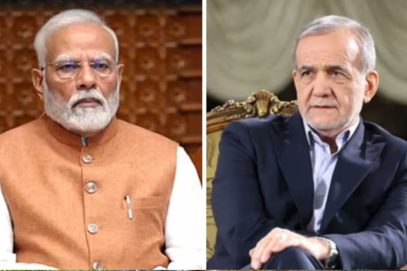 ایرانی صدر سے وزیر اعظم مودی کی خطہ میں امن سے متعلق بات چیت