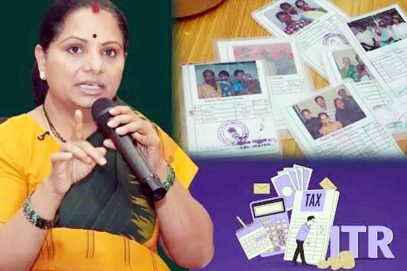 آئی ٹی ریٹرنس داخل کرنے والوں کے راشن کارڈس منسوخ کرنے پر کویتا کی برہمی