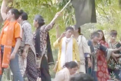 راہول گاندھی کے گھر تک مارچ کی کوشش۔ دو ایم پیز گرفتار