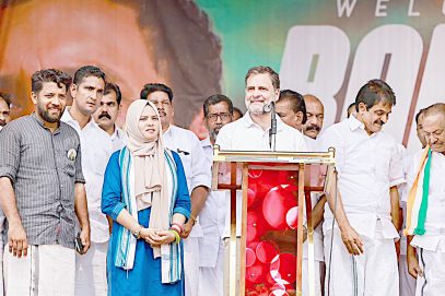 کیرالا میں کانگریس اقتدار پر خاتون کو چیف منسٹر بنایا جائیگا