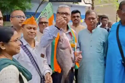 بنگال میں بی جے پی مچھلیوں کے حوالے سے اپنی سیاست کو چمکانے کی کررہی ہے کوشش