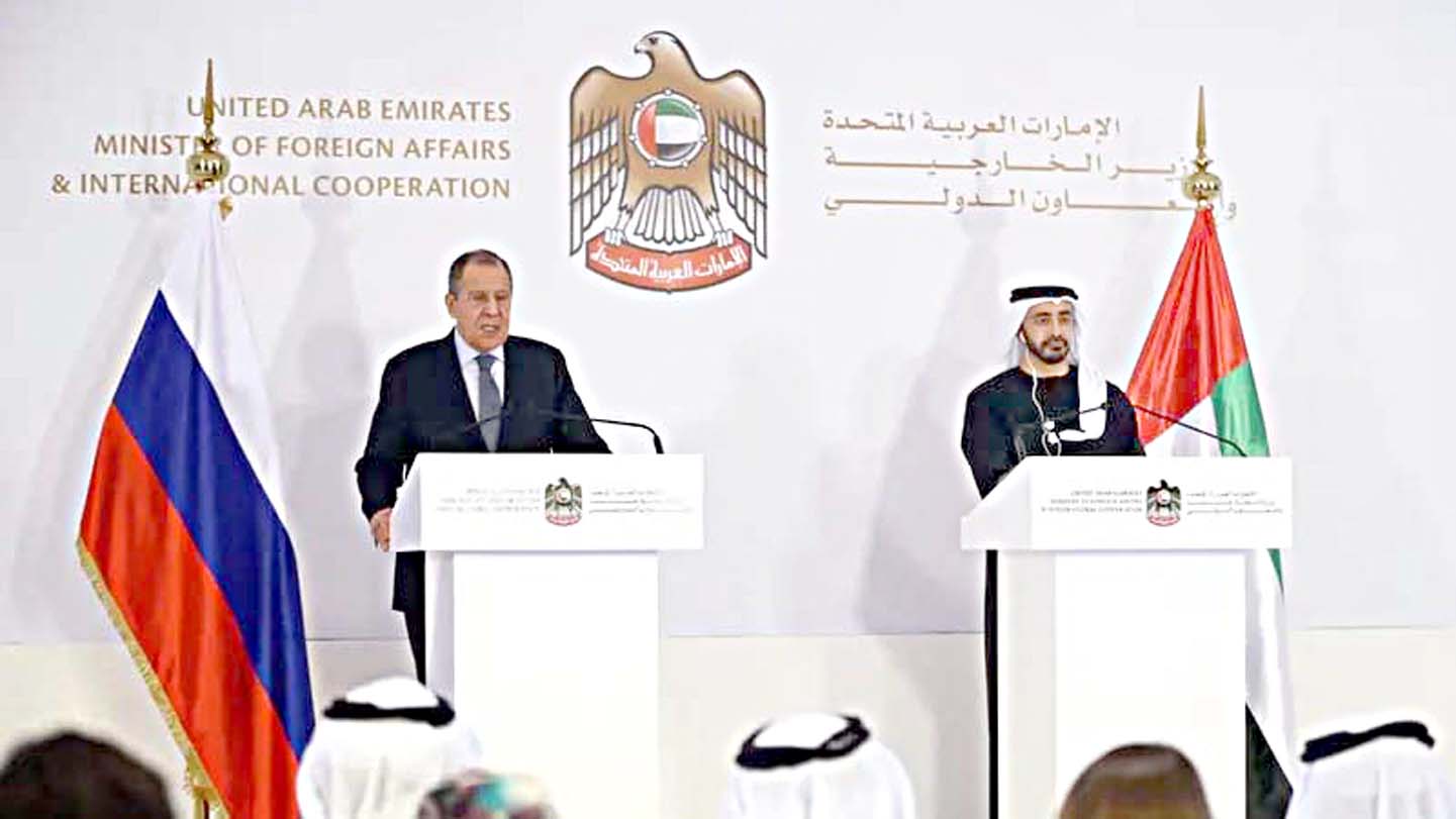 امارات اور فلسطین کے وزرائے خارجہ کے درمیان ملاقات، دو طرفہ تعلقات اور علاقائی امور پر گفتگو.