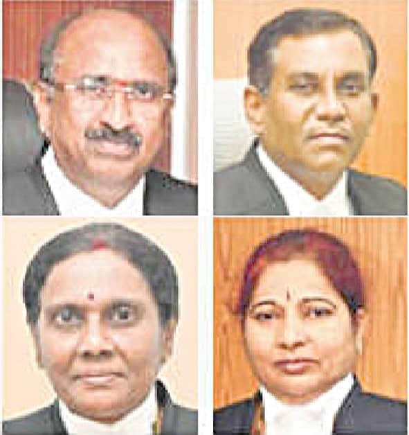 مستقل ججس کی تقرری، تلنگانہ ہائی کورٹ، عدلیہ، قانونی تقرری.