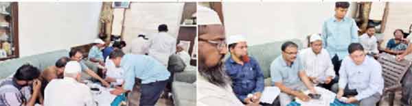 قرآن پڑھتے ہوئے افراد کی تصویر، مذہبی اجتماع، اسلام، قرآن مجید.