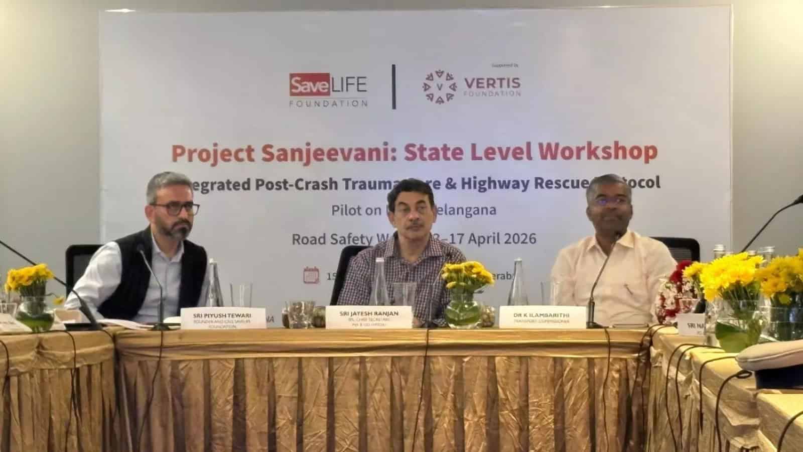 ہندوستان کا پہلا مربوط ہائی وے ٹراما کیئر سسٹم تلنگانہ میں شروع.