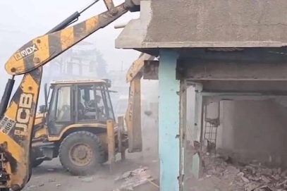 ٹی سی ایس ملزمین سے جڑے اے آئی ایم آئی ایم کارپوریٹر پر بلڈوزر کی کارروائی