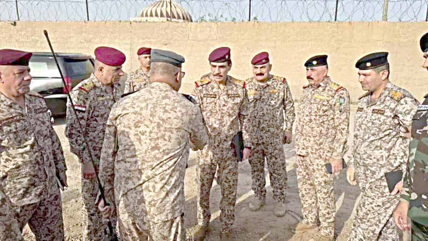 ایم اے ایس فوجی افسران کی ملاقات، فوجی تربیت اور سیکیورٹی کے موضوع پر گفتگو.