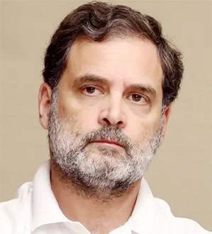 ہندوستانی سیاستدان کی تصویر، گہرے خیالات کے ساتھ، سیاس.