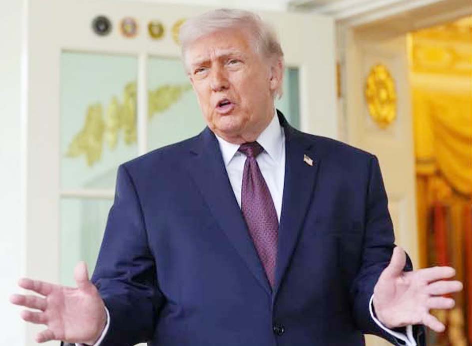 سابق صدر ڈونلڈ ٹرمپ کی گفتگو، سیاسی بیان.