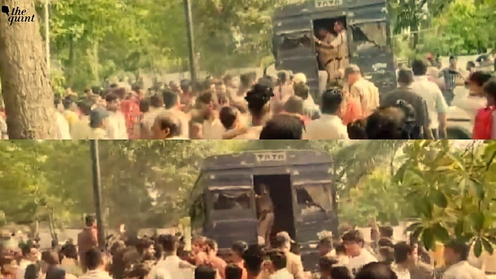 عوامی اجتماع میں بڑی تعداد میں لوگ جمع، احتجاجی مظاہرہ.