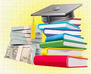 تعلیمی مواد، کتابیں اور گریجویشن کی ٹوپی، تعلیمی کامیا.
