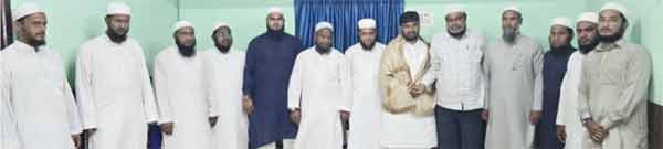 مذہبی رہنماؤں کا گروپ تصویر، اسلامک کلچر اور اتحاد.