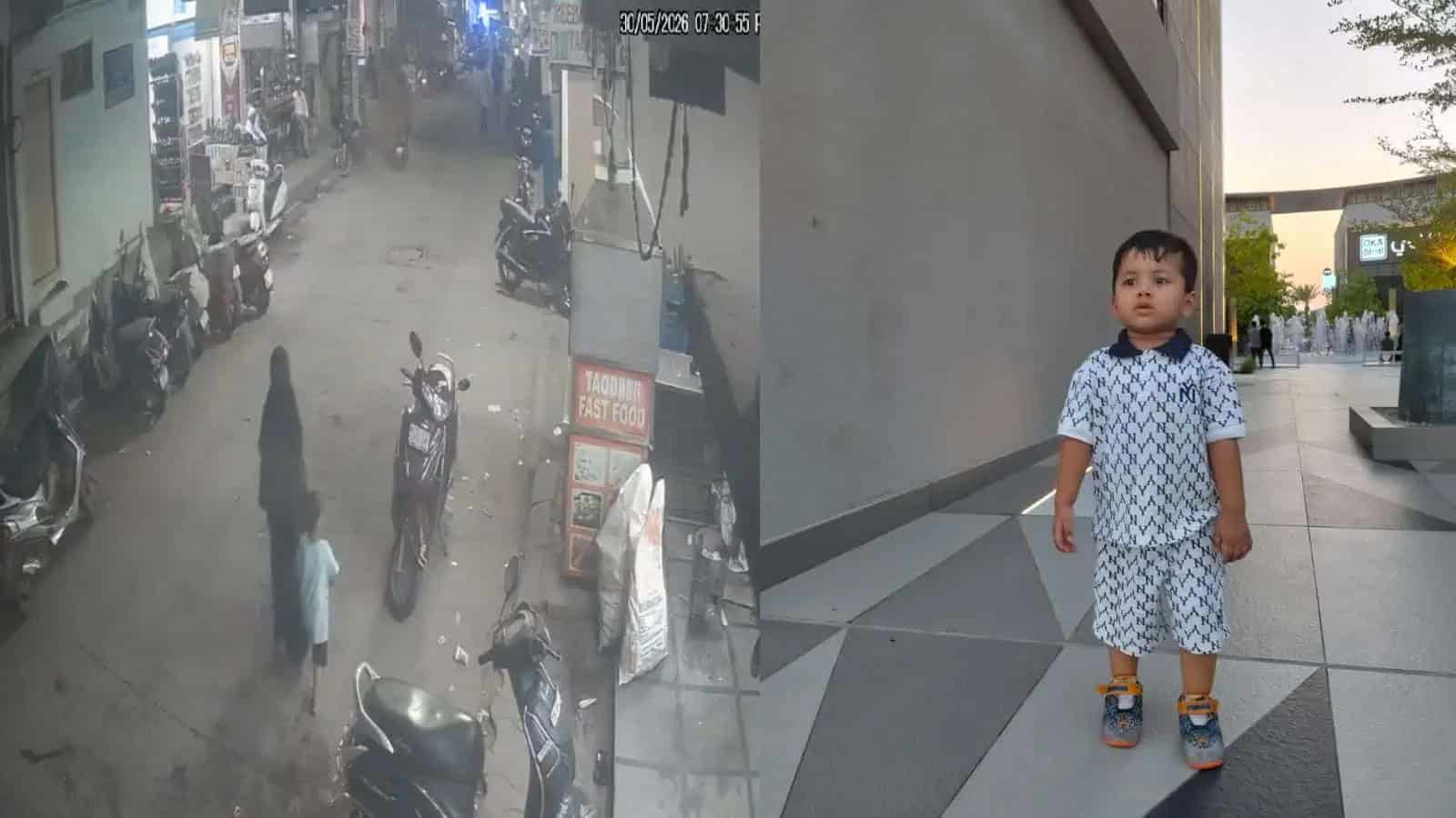 گلی میں لوگ اور موٹر سائیکلیں، سڑک پر مصروف منظر.