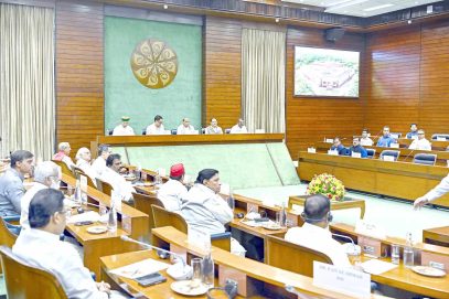 کُل جماعتی میٹنگ کا خوشگوار ماحول میں انعقاد