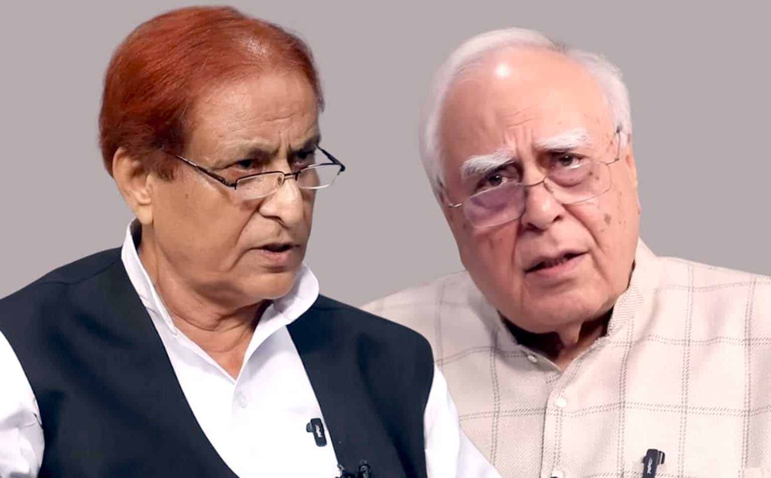 دو بزرگ سیاستدان ایک ساتھ بات چیت کر رہے ہیں.