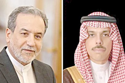 شہزادہ فیصل اور عباس عراقچی کا خطہ کی صورتحال پر تبادلہ خیال