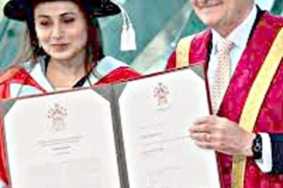 رانی مکھرجی کو لا ٹروب یونیورسٹی سے اعزازی ڈاکٹریٹ