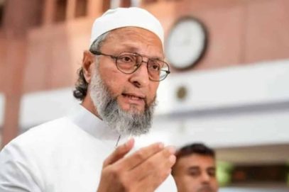 اسد الدین اویسی نے حجاب کے فیصلے، وندے ماترم کی سیاست پر تنقید کی۔