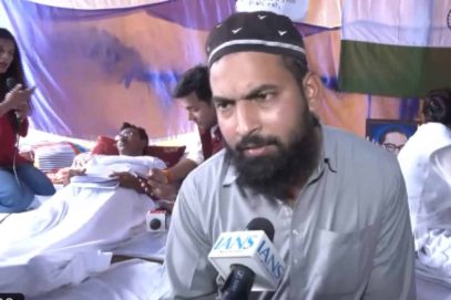 محمد جنید جھارکھنڈ کے طلبہ کے احتجاج کی حمایت کے لیے پہنچ گئے رانچی ۔