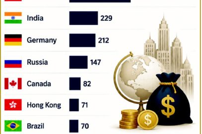 دولت چند ممالک تک محدود، 9 ممالک میں بلینرس کی موجودگی