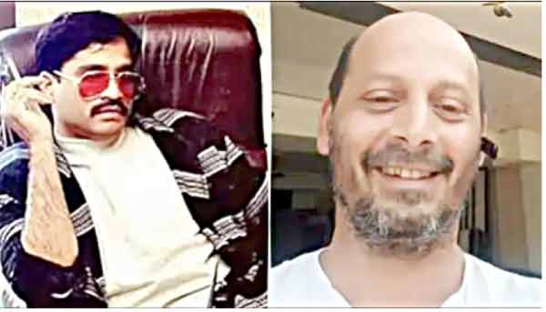 نوجوان اور بالغ مرد کی تصاویر، دونوں مسکراتے ہوئے.