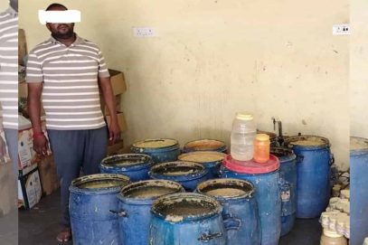 مشتبہ ملاوٹ شدہ  730 کلو گرام ادرک لہسن کا پیسٹ ضبط