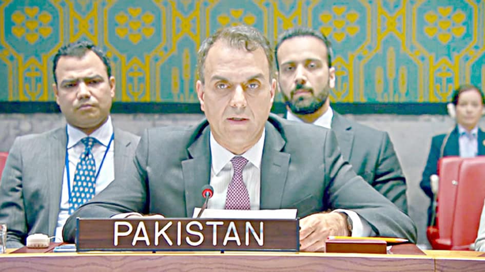 اقوام متحدہ میں پاکستان کا وفد، اہم اجلاس میں شرکت.