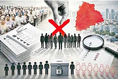 تلنگانہSIR: 70لاکھ نوٹس کے منجملہ 14لاکھ نے دی وضاحت