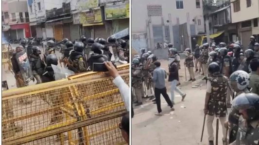 اجین کی مسجد کا تنازع: کشیدگی کے درمیان احتجاج، آنسو گیس