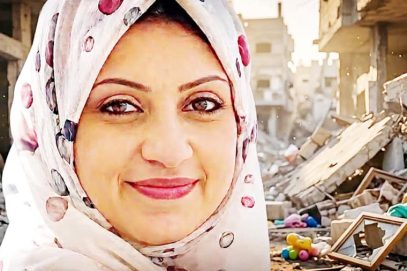غزہ کی شہید، یتیموں کی کفیل فلسطینی خاتون کی جسد خاکی سے مشک کی خوشبو